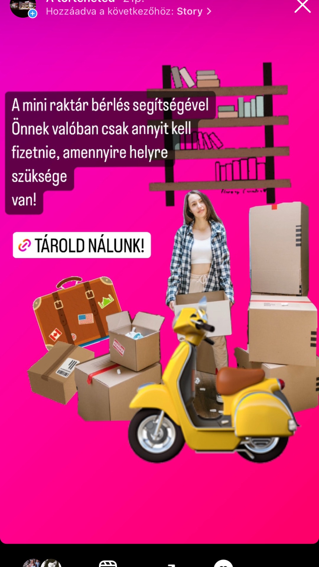 HIRDETÉS / EUROMINISTORAGE